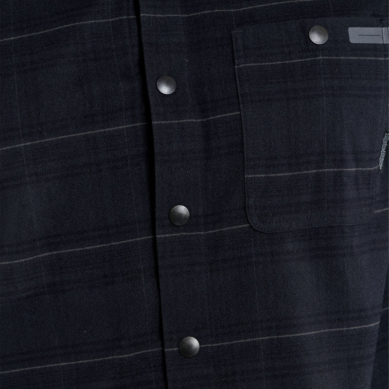 Grind Flannel Yd Plaid Carbon