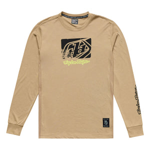 T-shirt à manches longues Skyline Ride, couleur bois brossé
