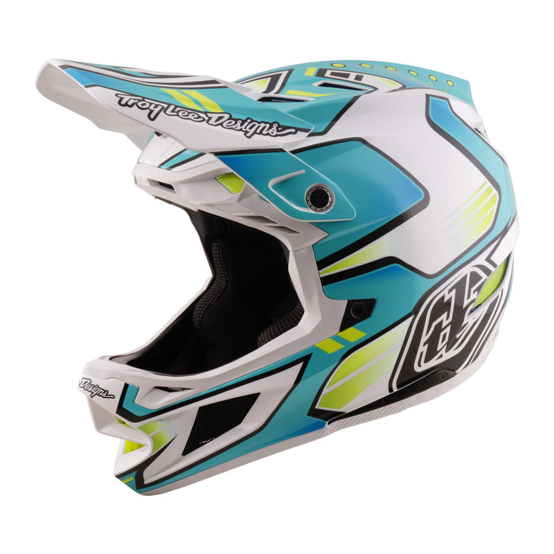 D4 Composite Helmet Crest Real Teal