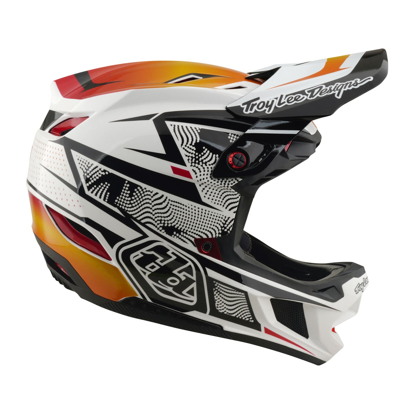 D4 Composite Helmet Lined up White
