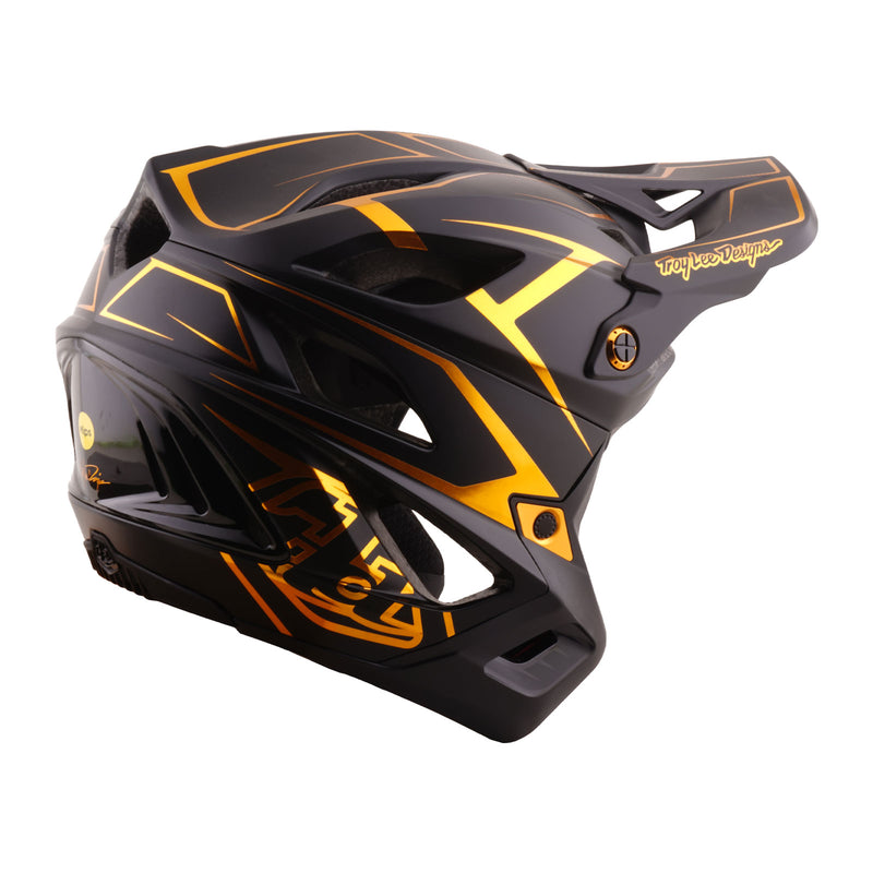 Stage Stunt Helmet Pinstripe Black