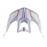 Stage Stunt Visor Pinstripe White