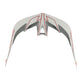 A3 Visor Pinstripe Gray