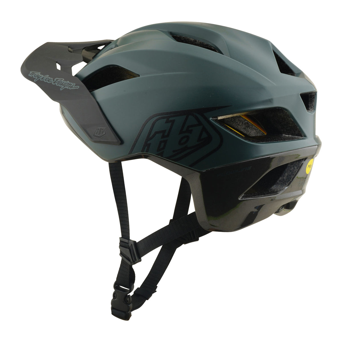 Flowline Helmet Point Dark Forest / Charcoal