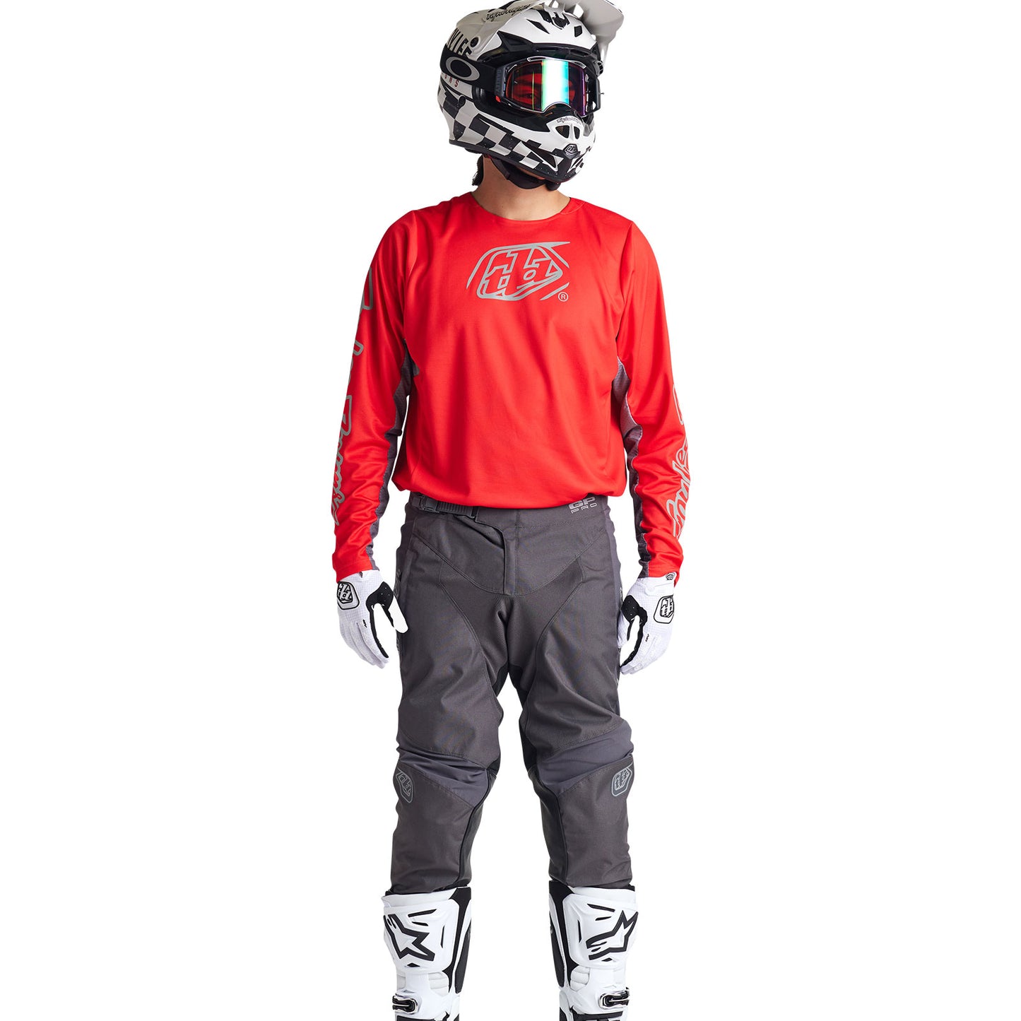 GP Pro Jersey Icon Red / Gray