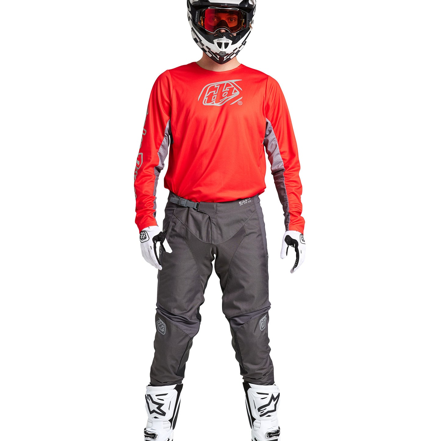 GP Pro Jersey Icon Red / Gray