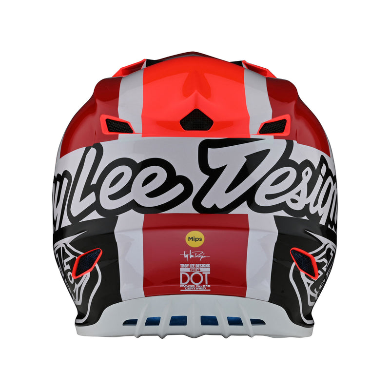 SE4 Polyacrylite Helmet Quattro Red / Charcoal