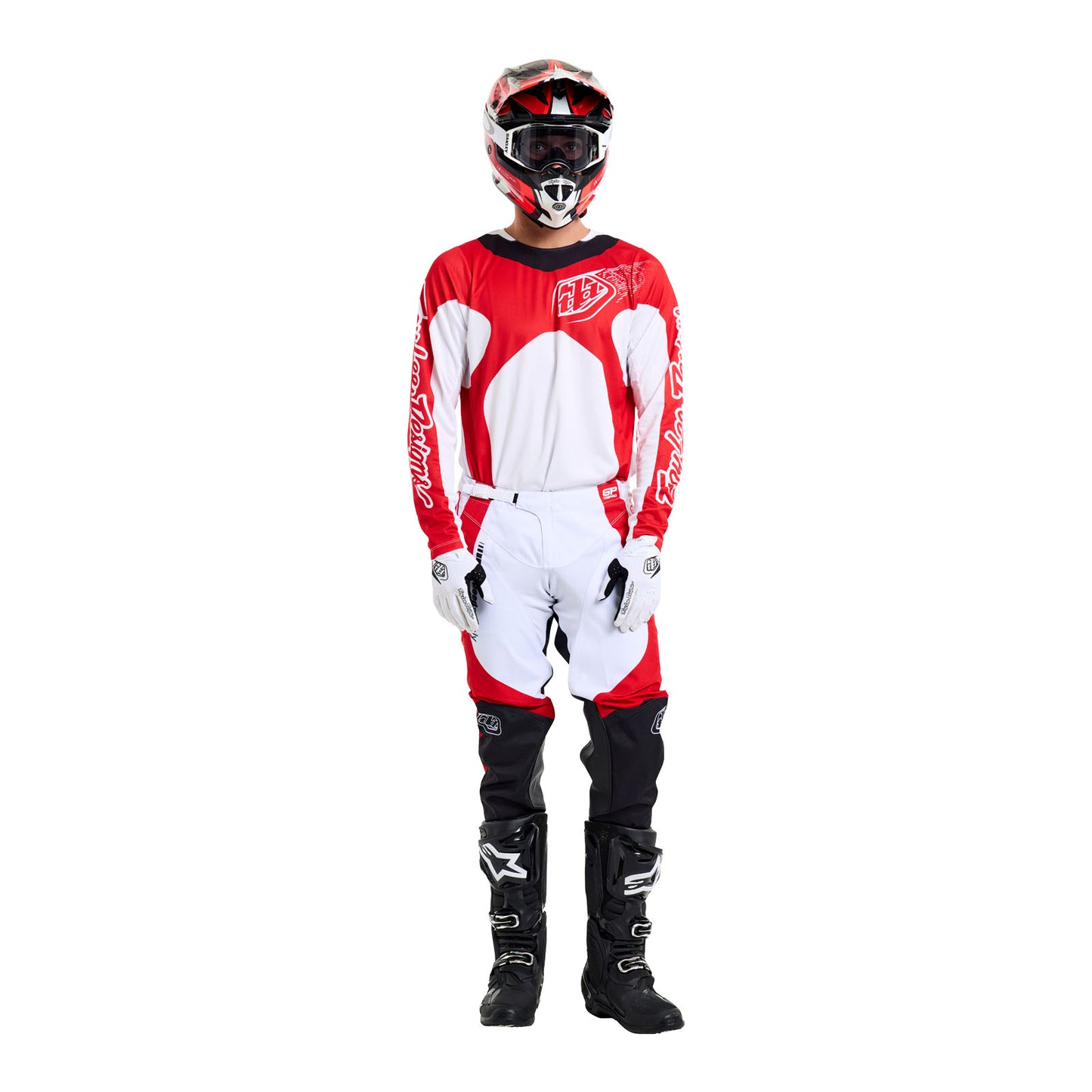 GP Pro Pant Frames White / Red