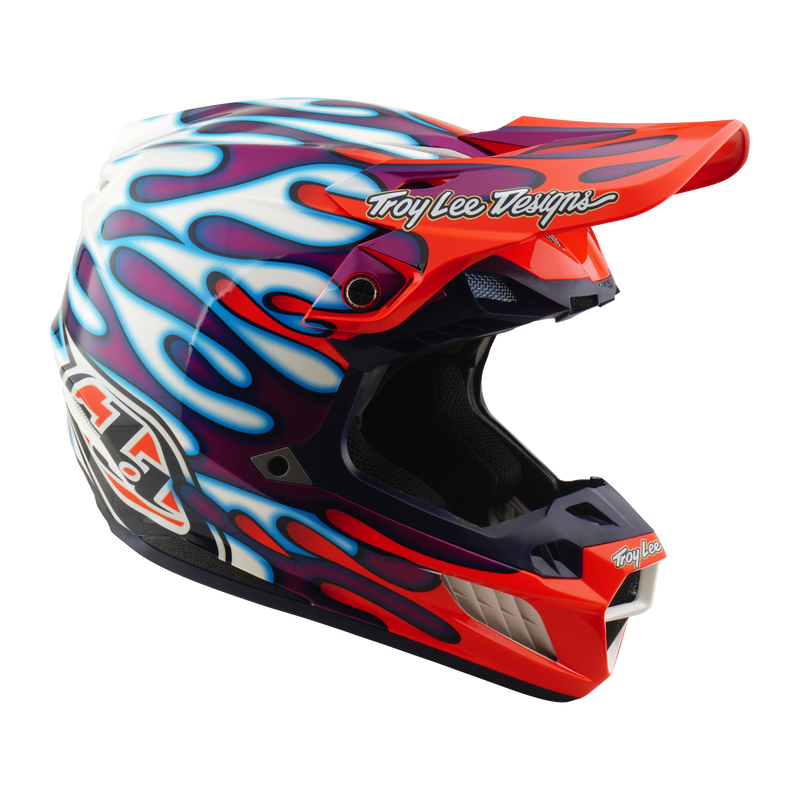 SE5 Composite Helmet Overspray Violet / White (ECE)