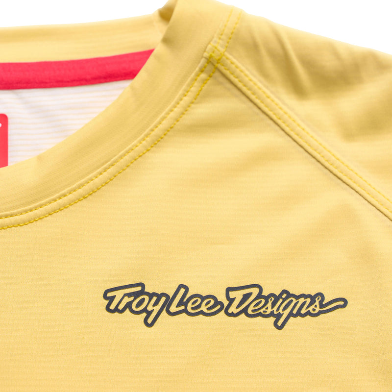 Womens Lilium Pro LS Jersey Mono Butter