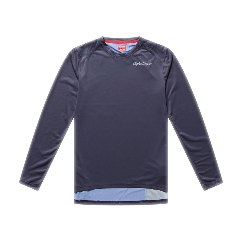 Womens Lilium Pro LS Jersey Mono Carbon