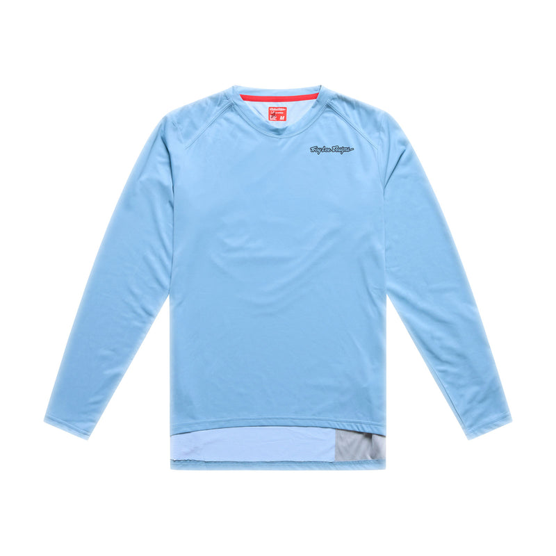 Womens Lilium Pro LS Jersey Mono Dawn Blue