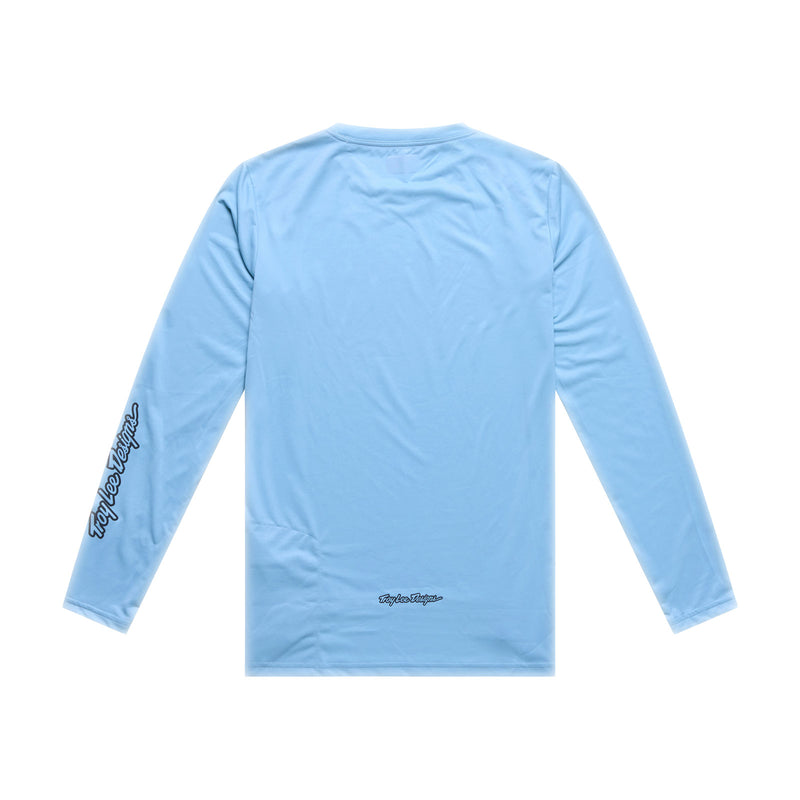 Womens Lilium Pro LS Jersey Mono Dawn Blue