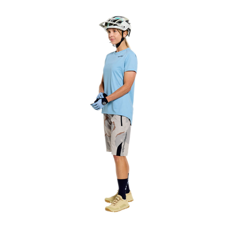 Womens Lilium Pro SS Jersey Mono Dawn Blue