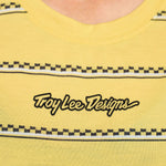 Womens Lilium Ride SS Tee Checked Out Butter