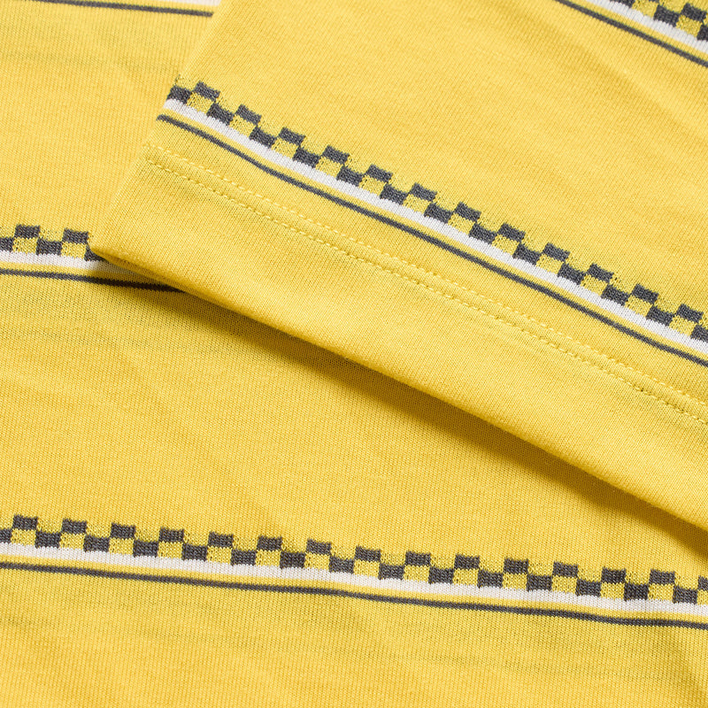 Womens Lilium Ride SS Tee Checked Out Butter