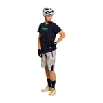 Womens Lilium Ride SS Tee Signature Black