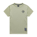Womens Lilium Ride SS Tee Stamps Sage