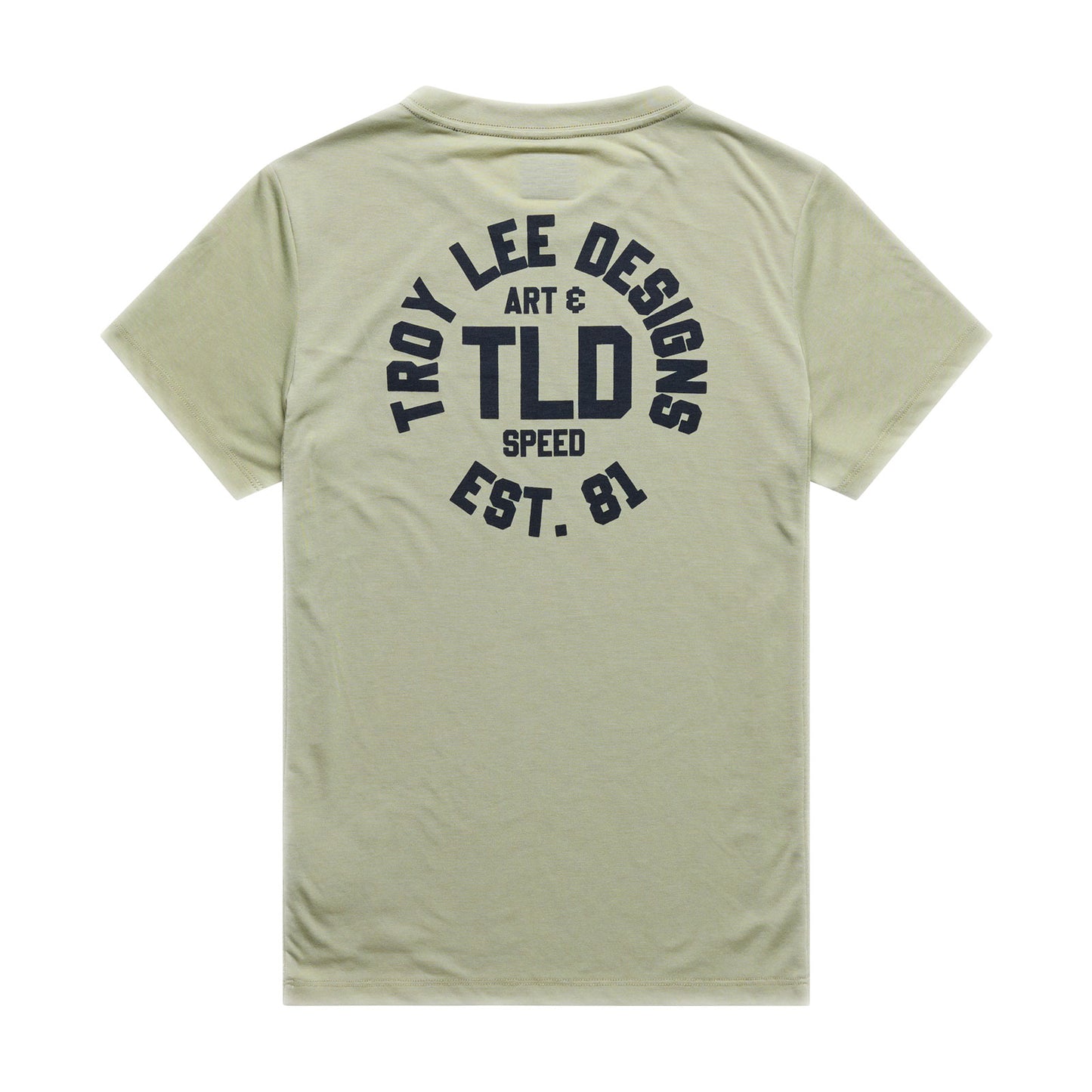 Womens Lilium Ride SS Tee Stamps Sage
