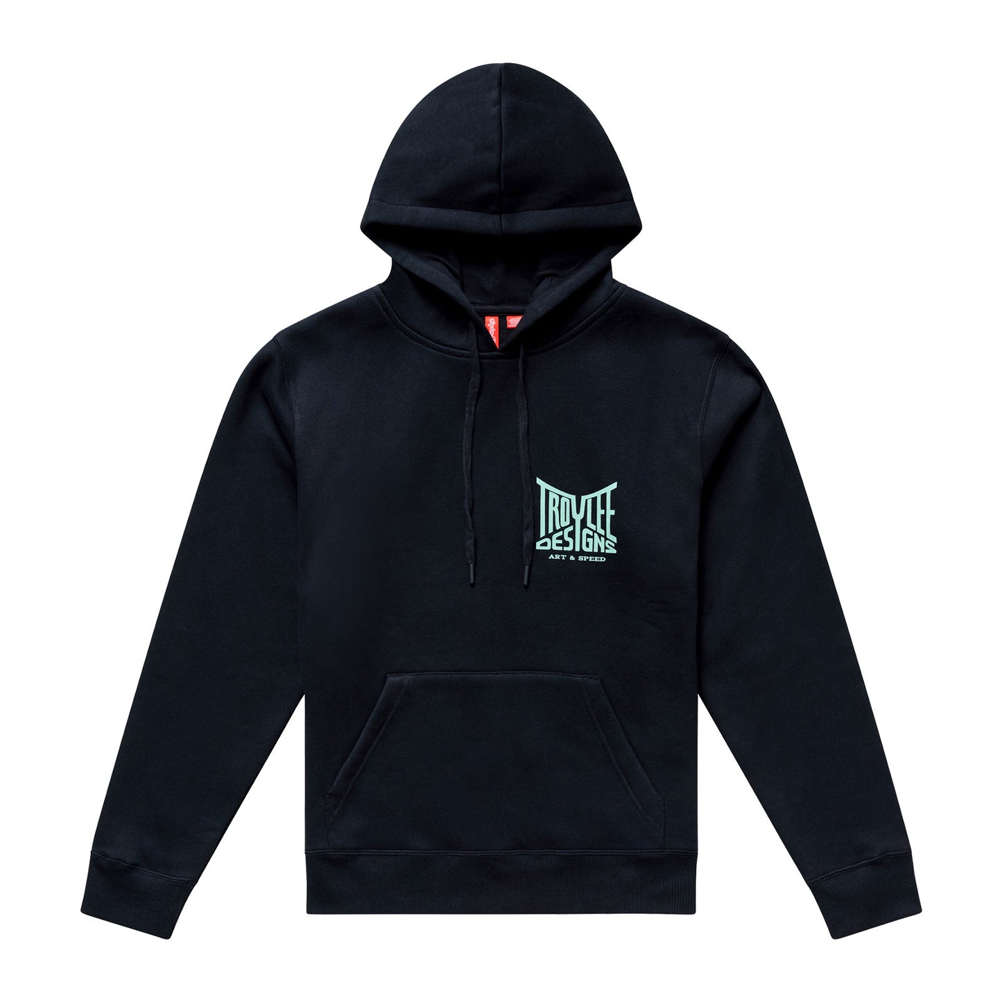 Womens Pullover Hoodie Handlebar Black