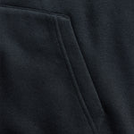 Womens Pullover Hoodie Handlebar Black