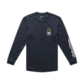 Youth Ruckus Ride LS Tee Pressed Carbon
