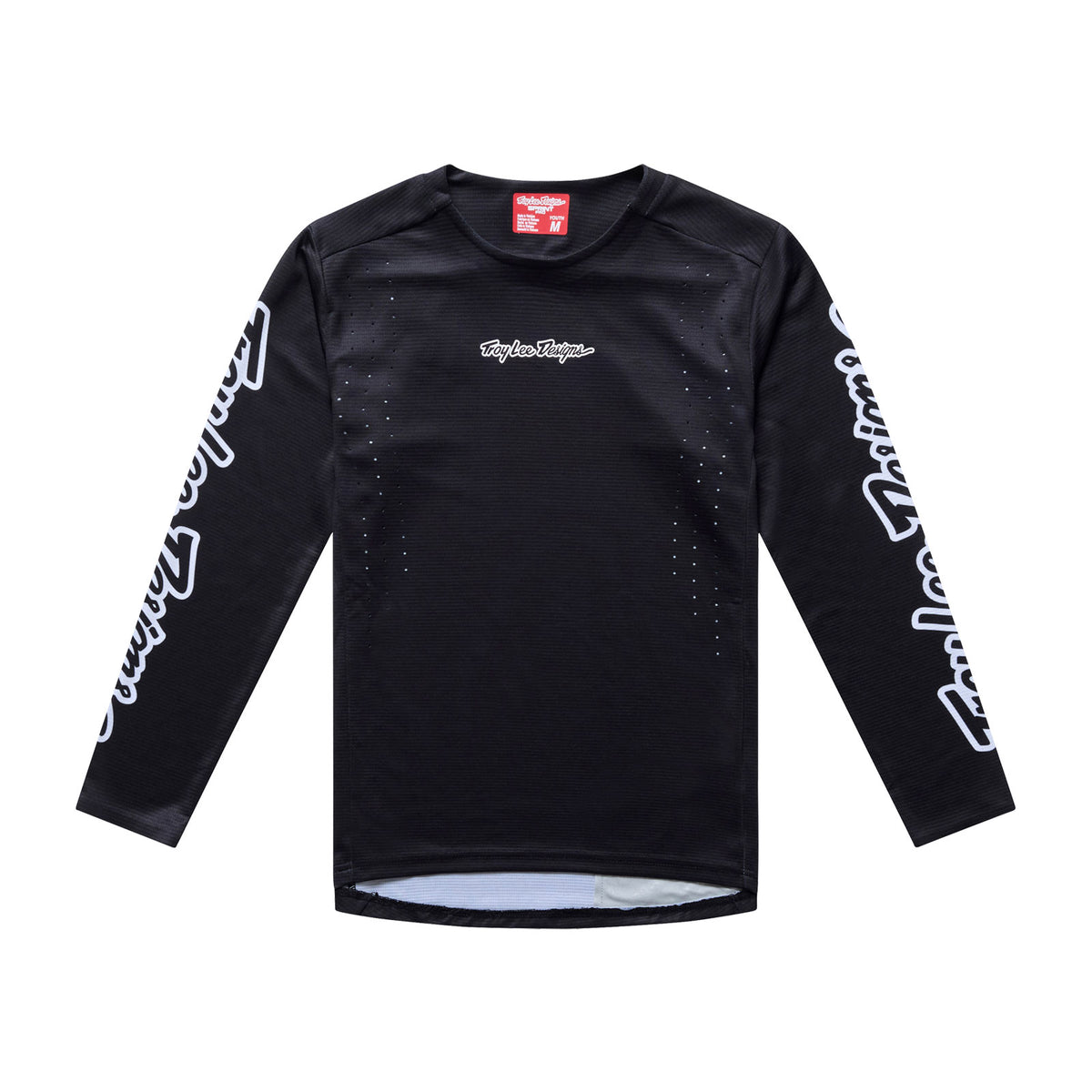 Youth Sprint Pro LS Jersey Mono Black