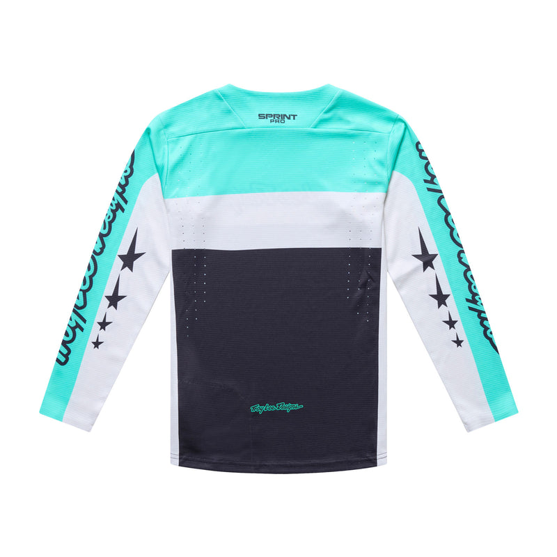 Youth Sprint Pro LS Jersey Yo Moto Carbon