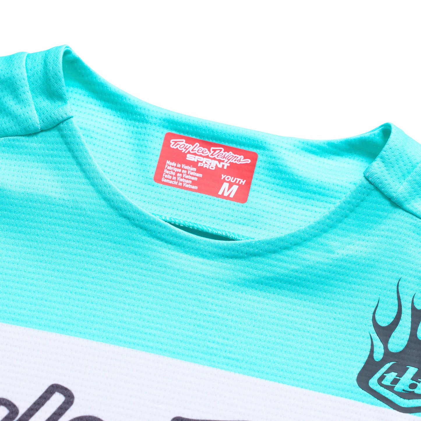 Youth Sprint Pro LS Jersey Yo Moto Carbon
