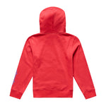 Youth Pullover Hoodie Badge Scarlet