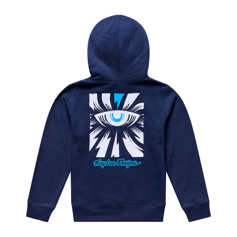 Youth Pullover Hoodie Cyborg Navy