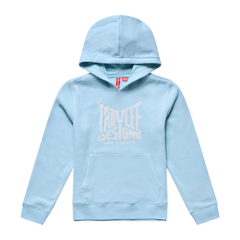 Youth Pullover Hoodie Handlebar Dawn Blue
