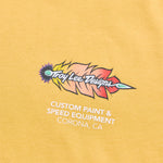 Youth Short Sleeve Tee Feathers Bleached Melon