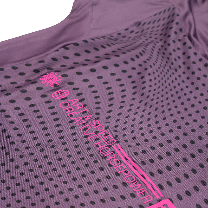 Skyline Short Sleeve Jersey Radioscape Deep Purp