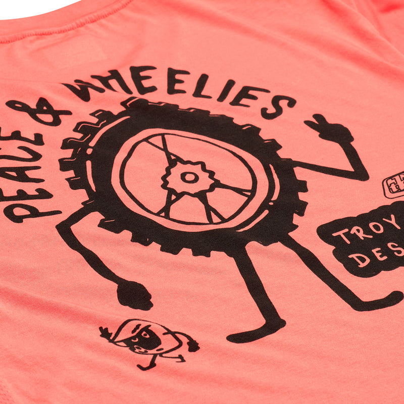 Skyline Long Sleeve Ride Tee P&W Melon