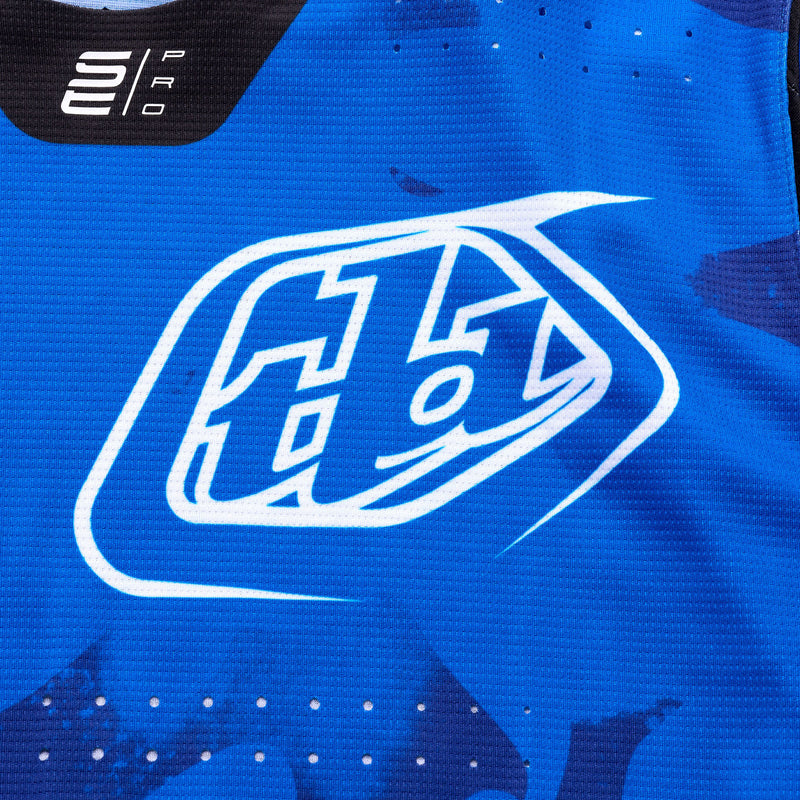 SE Pro Jersey Blotted Bright Blue