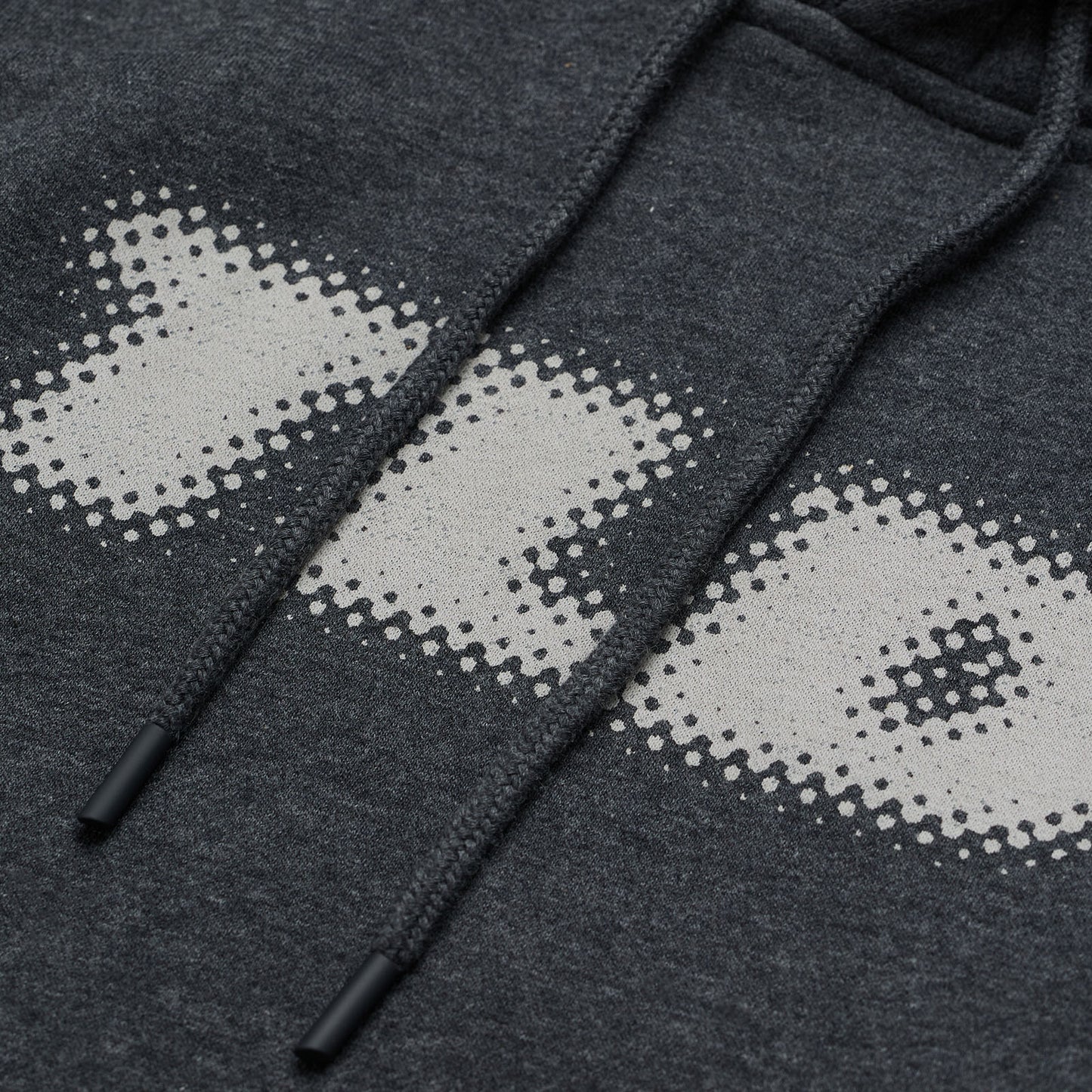 Pullover Hoodie Fade Out Black Heather