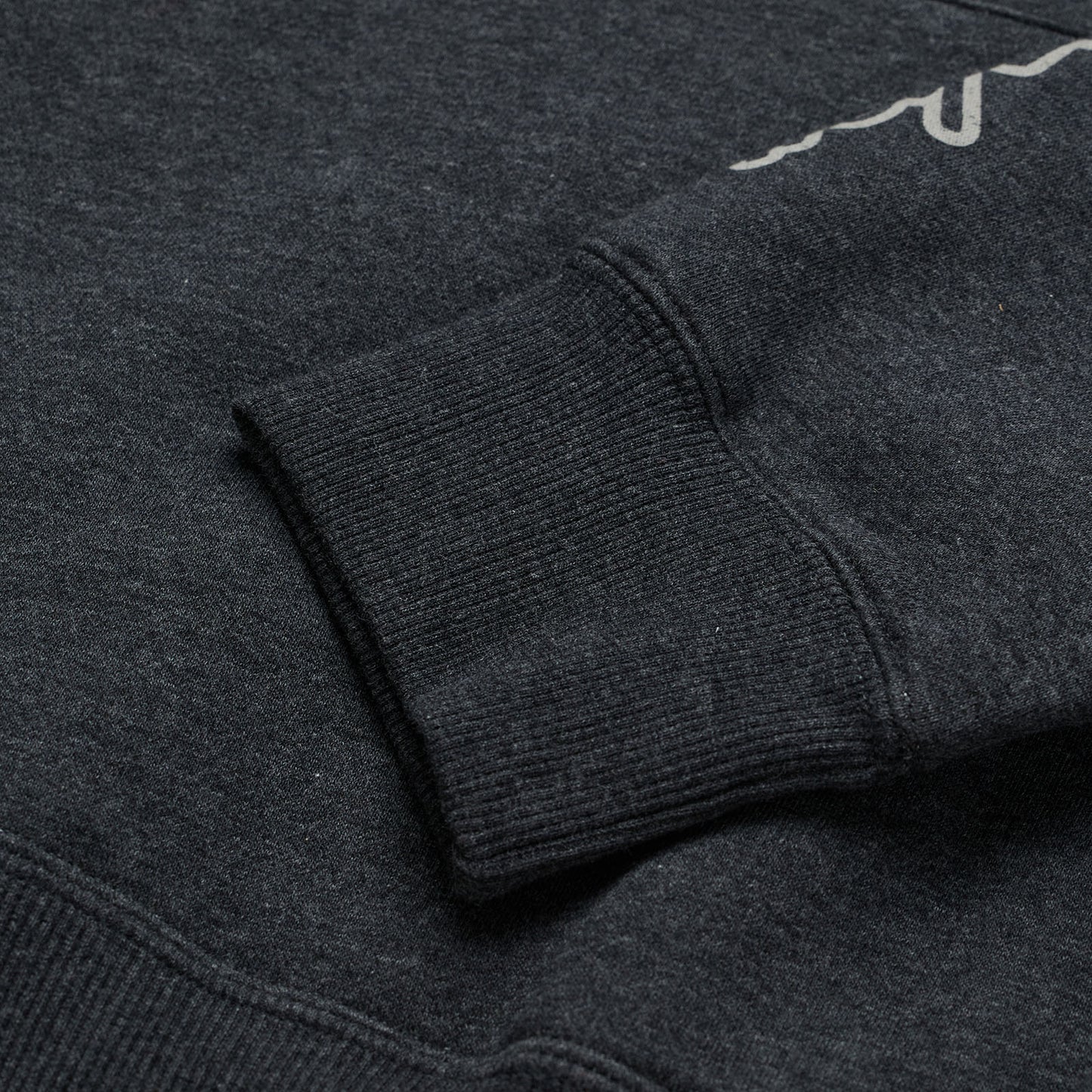Pullover Hoodie Fade Out Black Heather