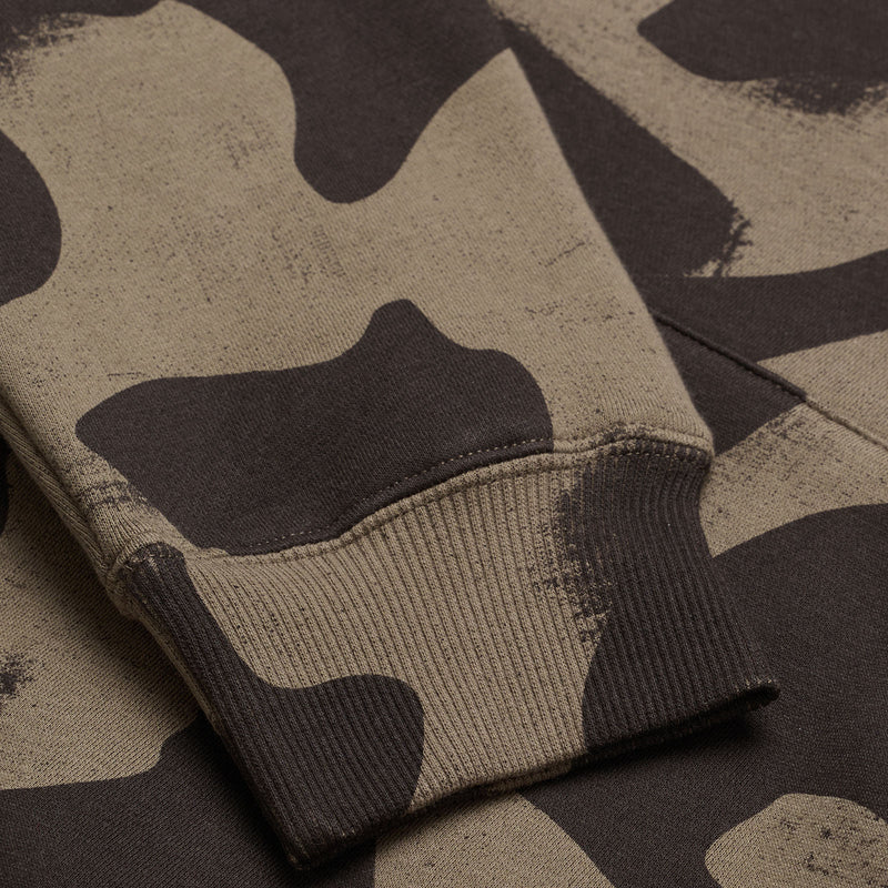 Pullover Hoodie Signature Olive Camo
