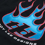 Pullover Hoodie Torched Black
