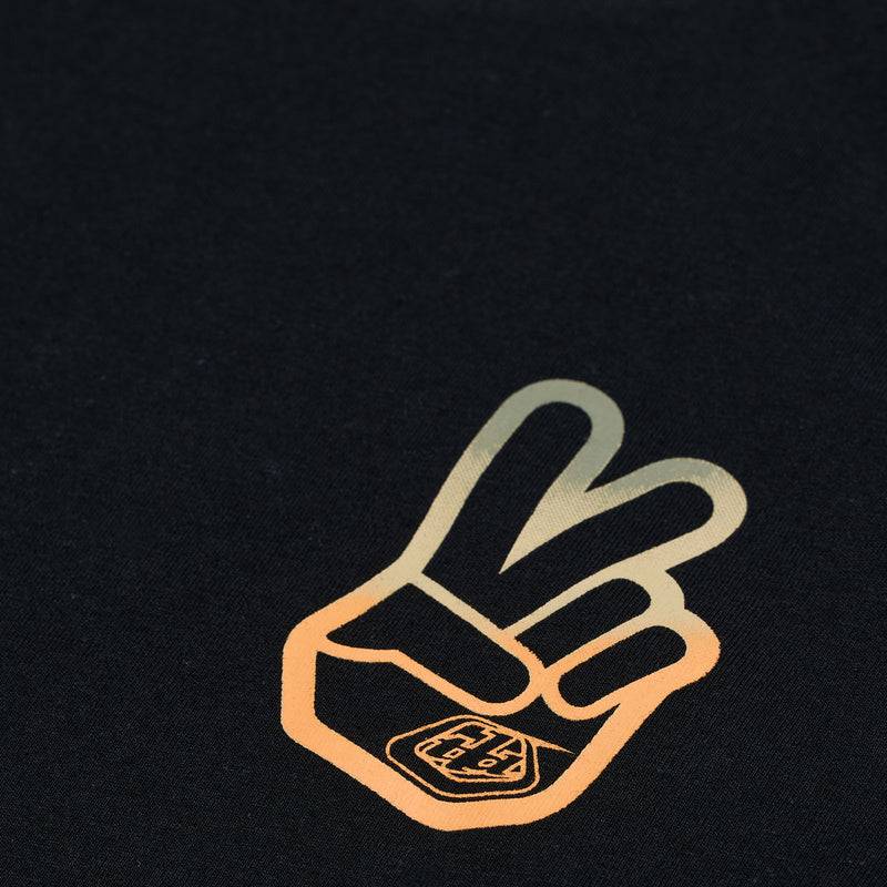 Short Sleeve Tee Peace Out Black