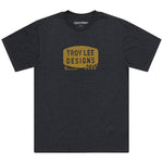 Short Sleeve Tee Stamp Black Heather