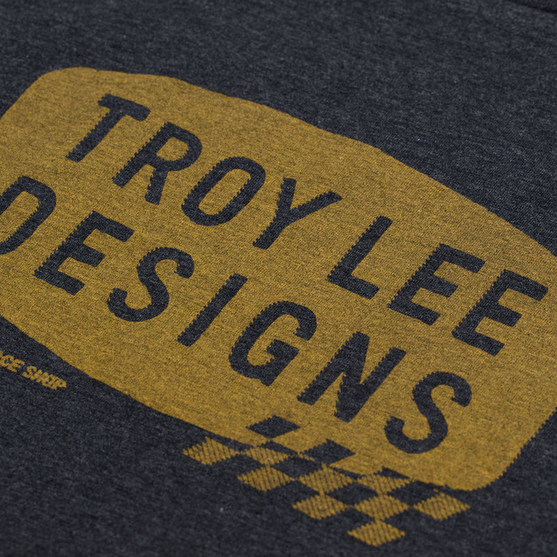 Short Sleeve Tee Stamp Black Heather