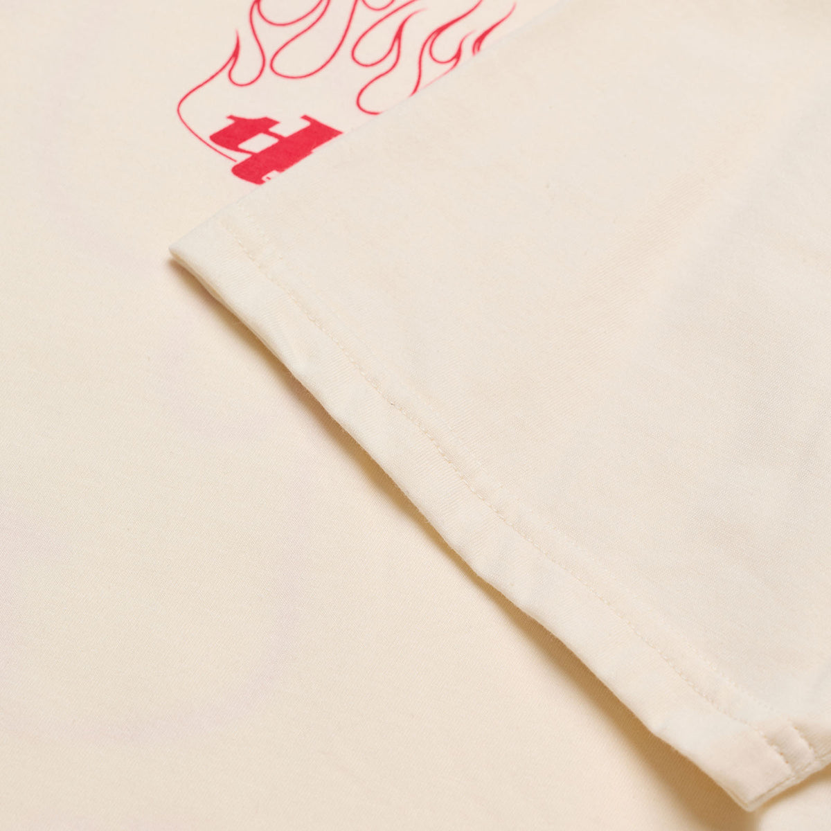 Short Sleeve Tee Torched Vintage White