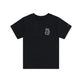 Womens Short Sleeve Tee Peace Out Black