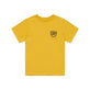 Womens Short Sleeve Tee Smiley Golden