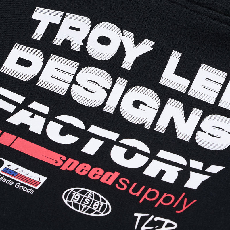 Youth Pullover Hoodie Factory Black