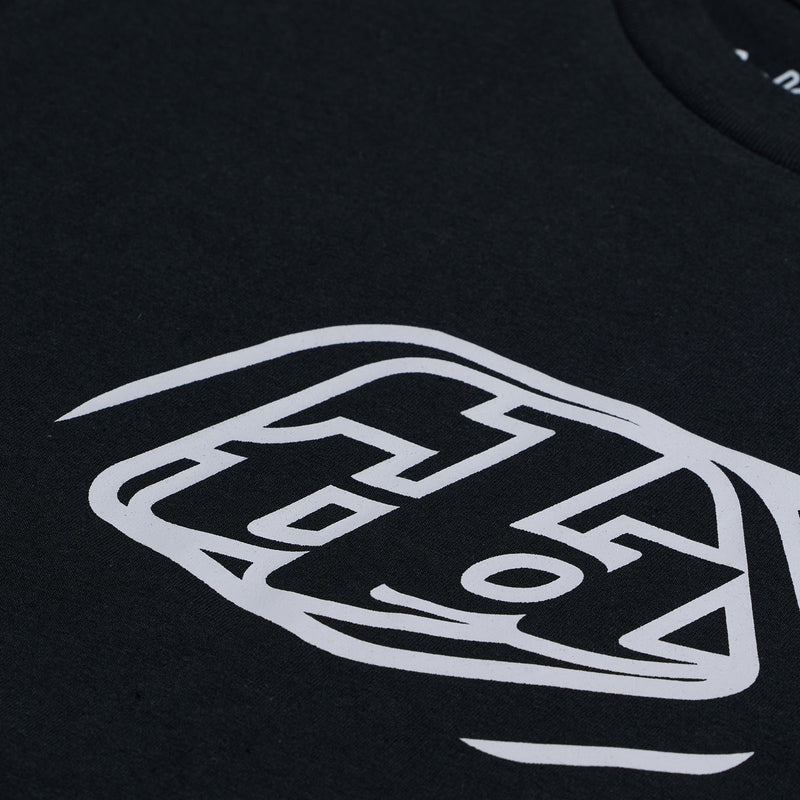 Youth Short Sleeve Tee Badge Black