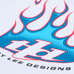 Youth Short Sleeve Tee Torched White