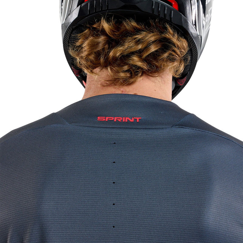 Sprint Jersey Mono Steel Blue